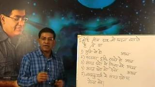 Gochar principles (Hindi) - Umang Taneja (Nadi Astrology)