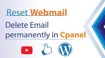 How to Reset Webmail Password & Delete Email permanently in Cpanel | Cpanel Tutorial | tekDigon