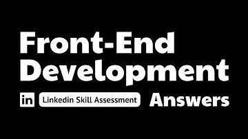 front end development linkedin assessment answers || theanswershome