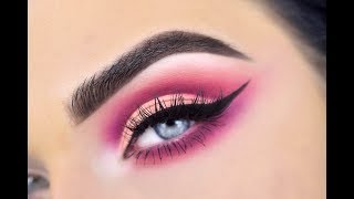Jeffree Star Blood Sugar Palette Cut Crease Eye Makeup Tutorial