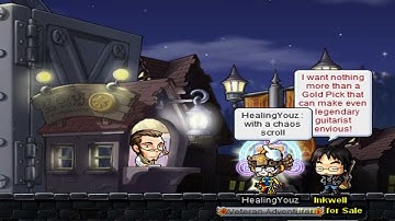 Maple Scrollin Communtiy | Scrolling a Zhelm with a Chaos Scroll