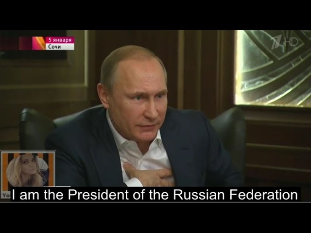 Putin: I am not your friend, I am the President of Russia class=