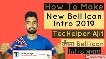 How To Make Animated Bell icon Intro Lower-Third 2019 | Bell Intro Like Your Indian Consumer