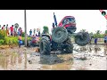 Mahindra Arjun 555 Di Stuck in Heavy Mud & Mahindra Arjun 555 Di Tractor Pulling | Mahindra tractor