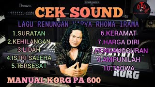Full Album Lagu Dakwah Karya Rhoma Irama Versi Orgen Tunggal Korg PA 600