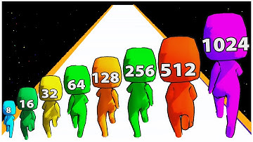 2048 Merge Run - Gameplay Walkthrough - Part 1