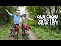 What To Pack For A Long Bicycle Tour-Ryan and Ali Bike Across America-ep16