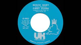 1974 Hits Archive: Beach Baby - First Class (Mono 45 - - Long Commercial Release Version) Resimi