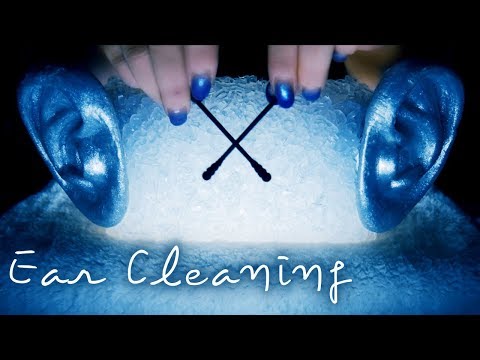 Rough Ear Cleaning ASMR ▶Q-tips