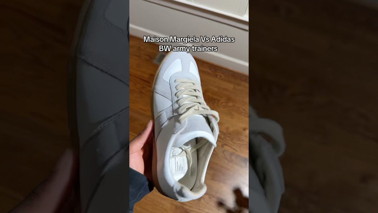 Which ones would you choose MM Replica or Adidas BW army trainer ?? 