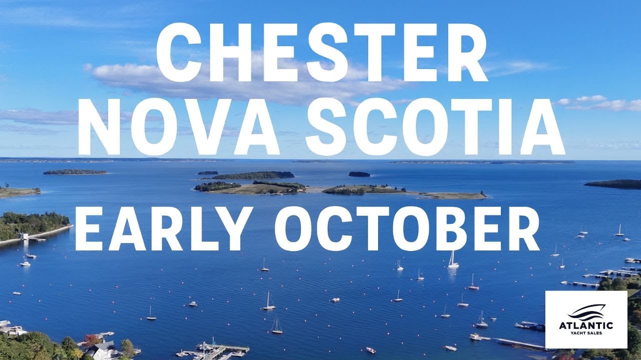 ⁣COME EXPLORE CHESTER, NOVA SCOTIA BY DRONE. THE SAILING CAPITAL OF THE MARITIMES!