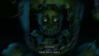 Closer -  Nine Inch Nails || (sped up)