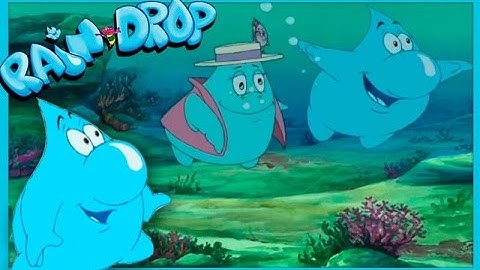 Sea tides, nature educatinal videos, raindrop cartoons