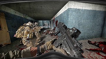 Left 4 Dead 2 Most Realistic Military Tactical Experience! + Military Goggles Mod