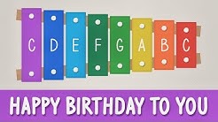 How to play Happy Birthday to You on a Xylophone - Canciones con XilÃ³fono  - Durasi: 0:48. 