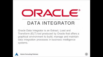 ODI Demo Series - Session 1 - ODI Mappings