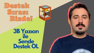 Yardım sırası bizde,3B Yazıcılar ile Destek Olabilir Miyiz? Çocuklar için Eğitici Oyuncaklar Yapalım