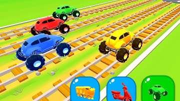 SHAPE SHIFTING 🏃‍♂️🚗🚲🚦All Levels Gameplay Walkthrough Android,ios max C7IKV