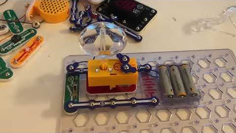 Snap Circuits Skill Builder Gamify: Disco Ball