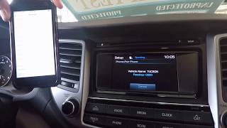 How to: Pair iPhone Bluetooth with Hyundai Tuscan (and lower trim level Hyundais)