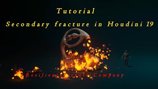 Tutorial - How to achieve secondary fracture in Houdini 19