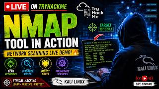 🔥 TryHackMe Nmap Tool Hacking Lab