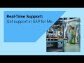 How to get support with sap for me