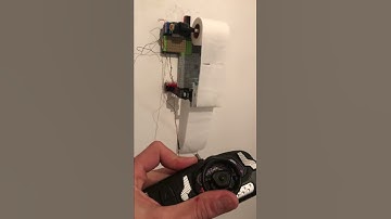 Wall Mounted Automatic Toilet Paper Dispenser Made From LEGO || ViralHog