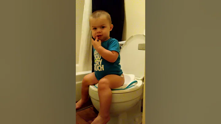 Potty Training at its finest❤🙈