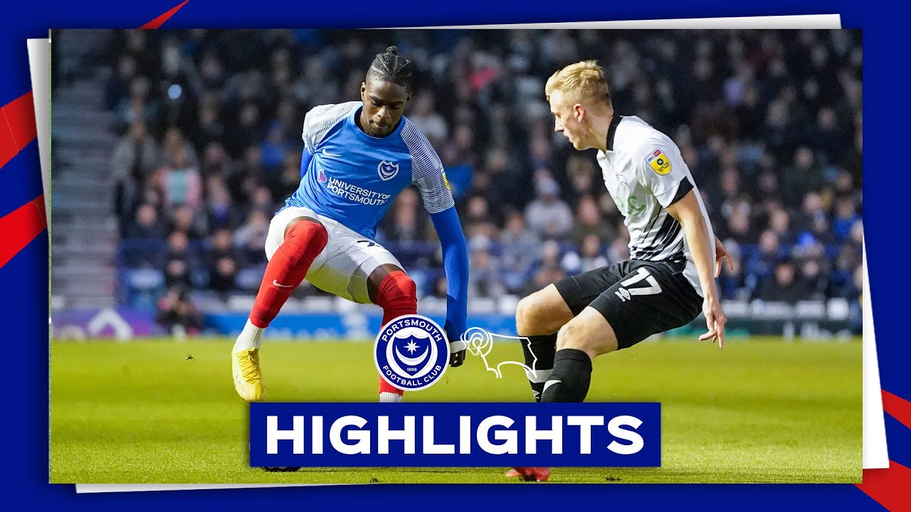 Highlights | Pompey 0-0 Derby County