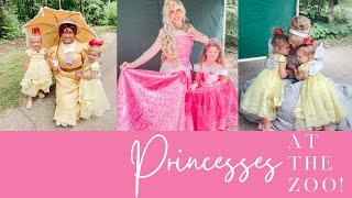 Princess Day at the Zoo! Meeting the princesses from Olivia Grace and Co!