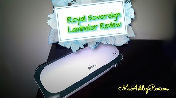 📄 Royal Sovereign 9 inch Laminator 📄 + 🎬Review 🎥