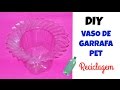 Como fazer vaso de flores ou cachepô com garrafa pet plastic botlles