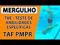 CONCURSO PMPR 2020/2021: (TAF/THE) MERGULHO - SOLDADO BOMBEIRO MILITAR