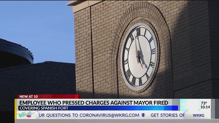 City employee who claims Spanish Fort mayor slapped her fired