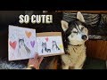 Dog receives cutest mail from one of his followers! So sweet!