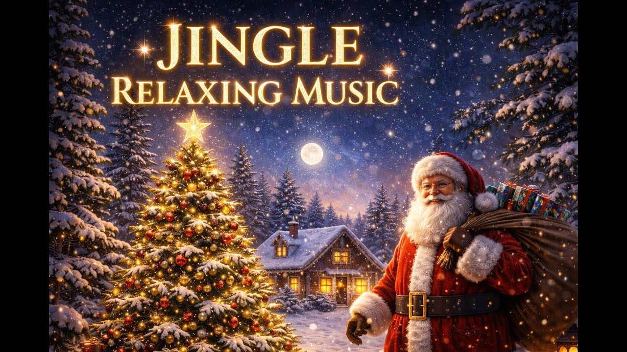 Silent Christmas Night | Jingle Relaxing Music for Deep Sleep