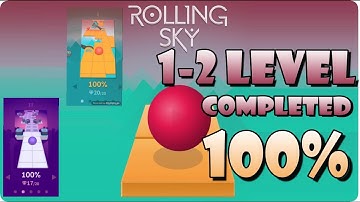 Rolling Sky (by Cheetah Games) Levels 1-2 - Walkthrough