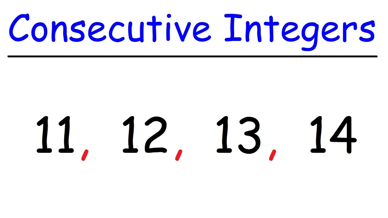 10 Examples Of Integers