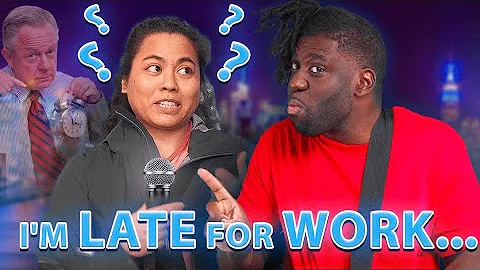 "I'm late for work...But I can Sing Something"