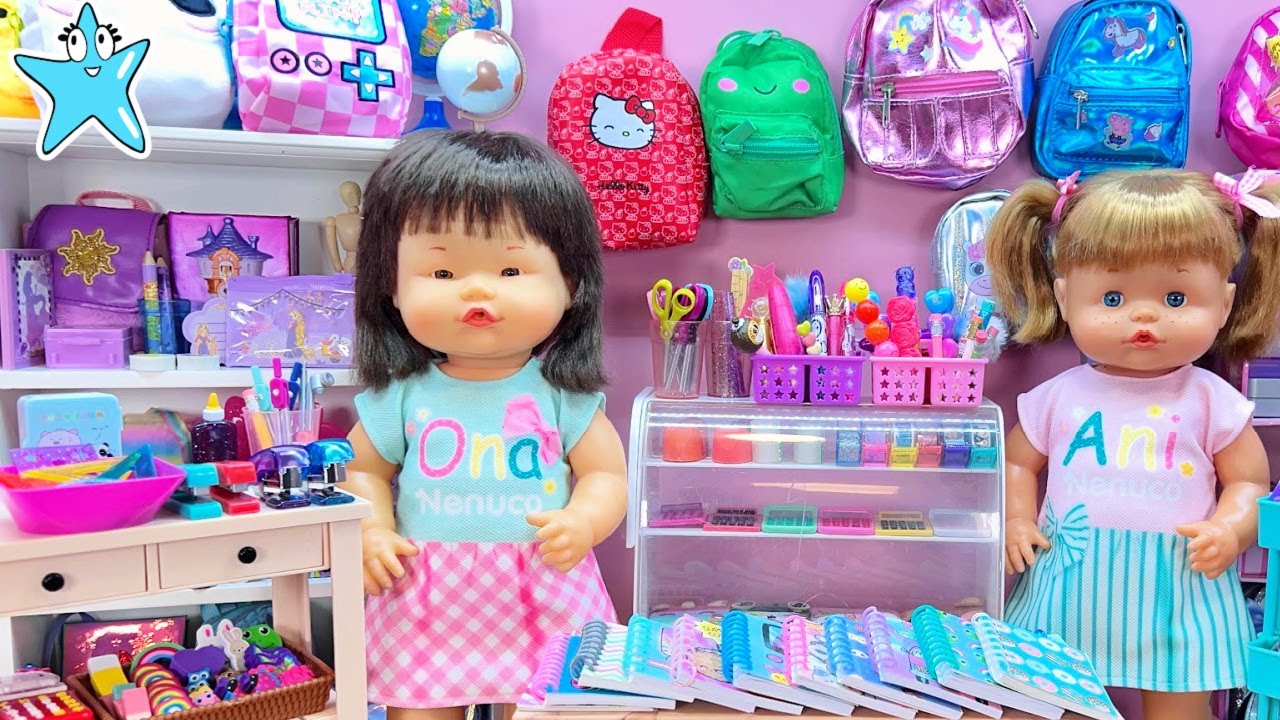 ANI y ONA🛍️🎒Compran útiles escolares📚 ️para la vuelta al cole en la