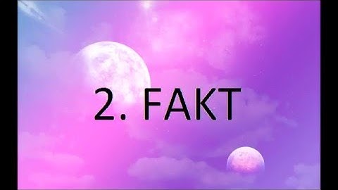 Pár věcí o mě #1