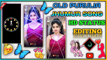 New Style Purulia Jhumur Song Alight Motion Editing !! Alight Motion Video Editing Purulia Song