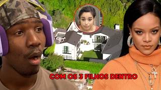 Tiros na casa da Rihanna com os filhos dentro!