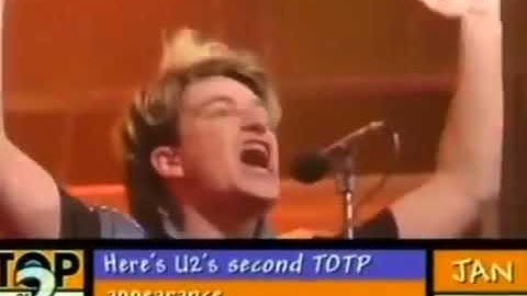 U2 - New Years Day (1983) Top Of The Pops