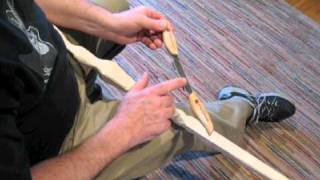 Carving a Wizard Walking Staff 2