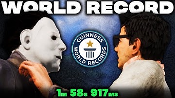 WORLD RECORD MYERS SPEEDRUN (Feat. Salty Dwight) | Dead By Daylight