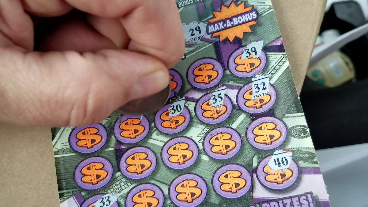 I bought a $20.00 scratch off ticket!