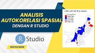 Statistics Class - Spatial Autocorrelation Analysis (Moran's Index) with R Studio