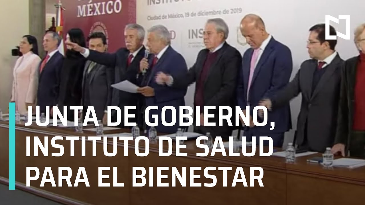 Junta de Gobierno del Instituto de Salud para el Bienestar - YouTube